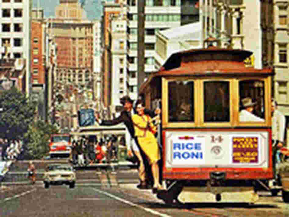 Rice-A-Roni advertised as the "The San Francisco Treat” on the city’s iconic cable car. Rice-A-Roni advertised as the "The San Francisco Treat” on the city’s iconic cable car.