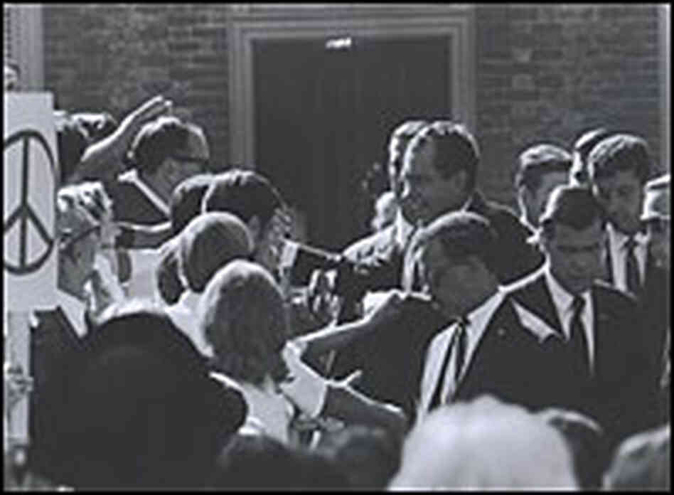 Presidential candidate Richard Nixon