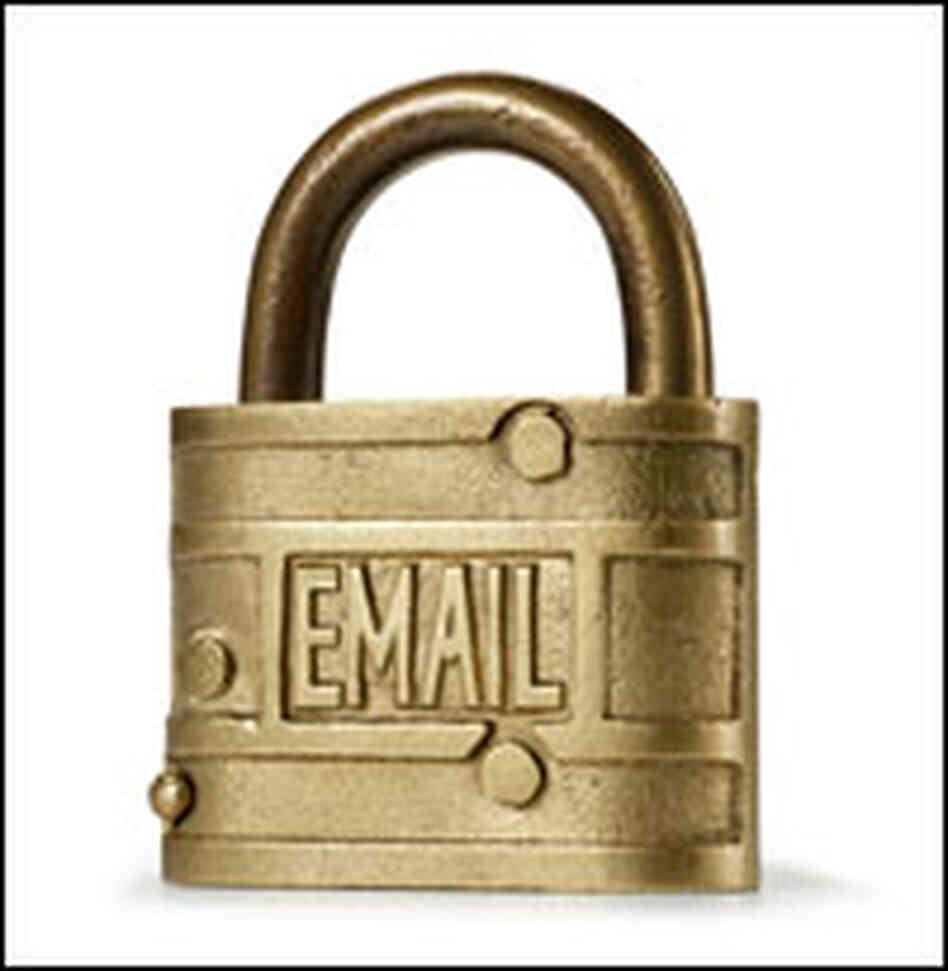 E-mail lock E-mail lock