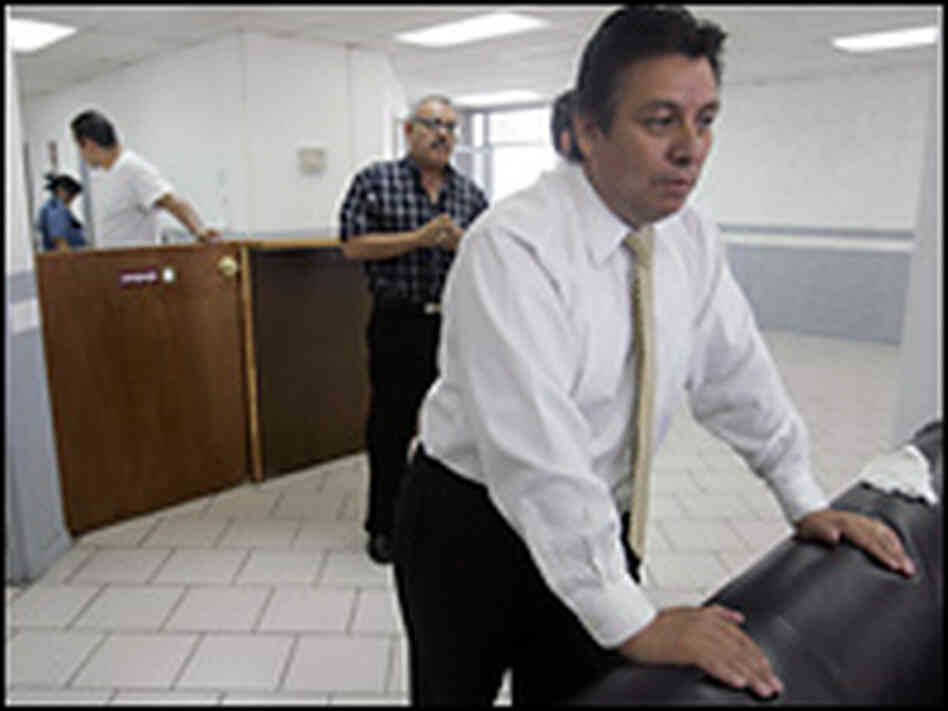 Jaime Torres Valadez is the spokesman for the Juarez police