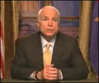 Arizona Sen. John McCain poked fun at his age on 'Saturday Night Live.'