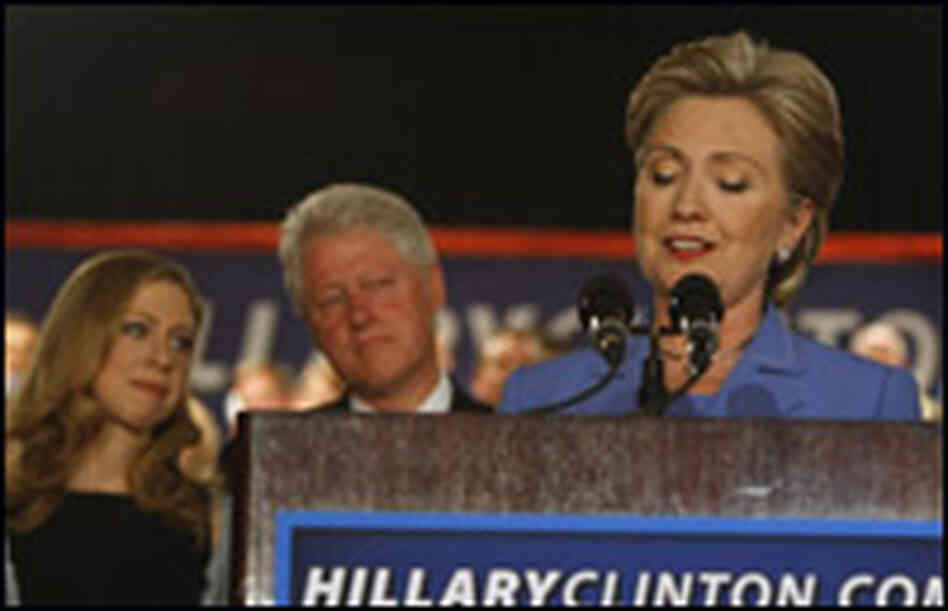 New York Sen. Hillary Clinton speaks after the Indiana and North Carolina primaries. New York Sen. Hillary Clinton speaks after the Indiana and North Carolina primaries.