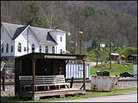A vacant bus stop in Blackey, Ky. A vacant bus stop in Blackey, Ky.