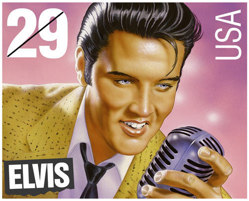 Elvis Presley stamp