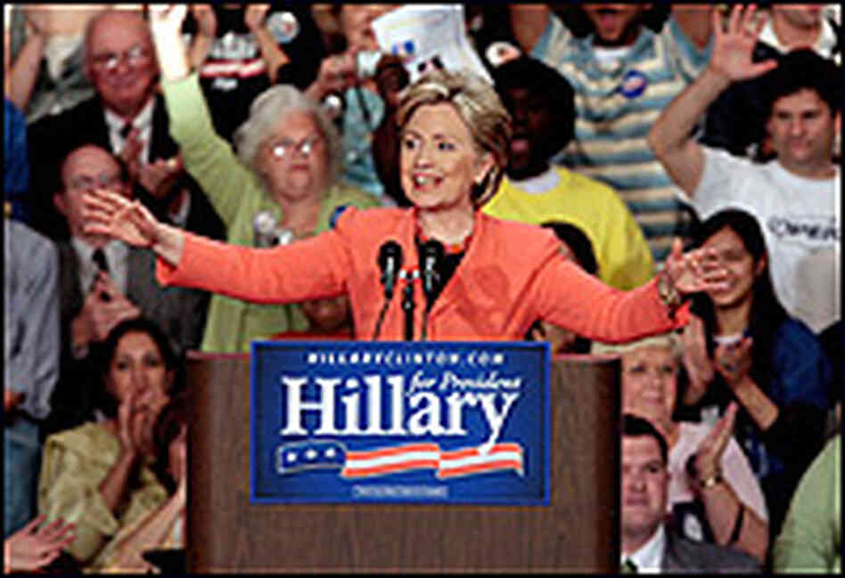 New York Sen. Hillary Clinton campaigns in W.Va. New York Sen. Hillary Clinton campaigns in W.Va.