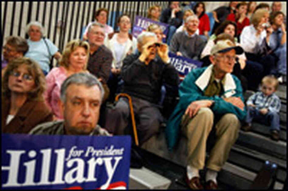 White, working-class voters have given New York Sen. Hillary Clinton a boost. White, working-class voters have given New York Sen. Hillary Clinton a boost.