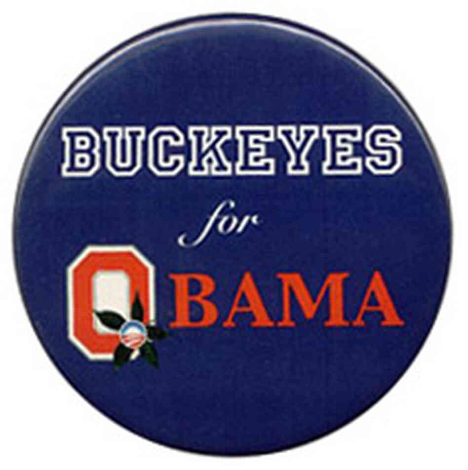 Barack Obama Ohio button Barack Obama Ohio button
