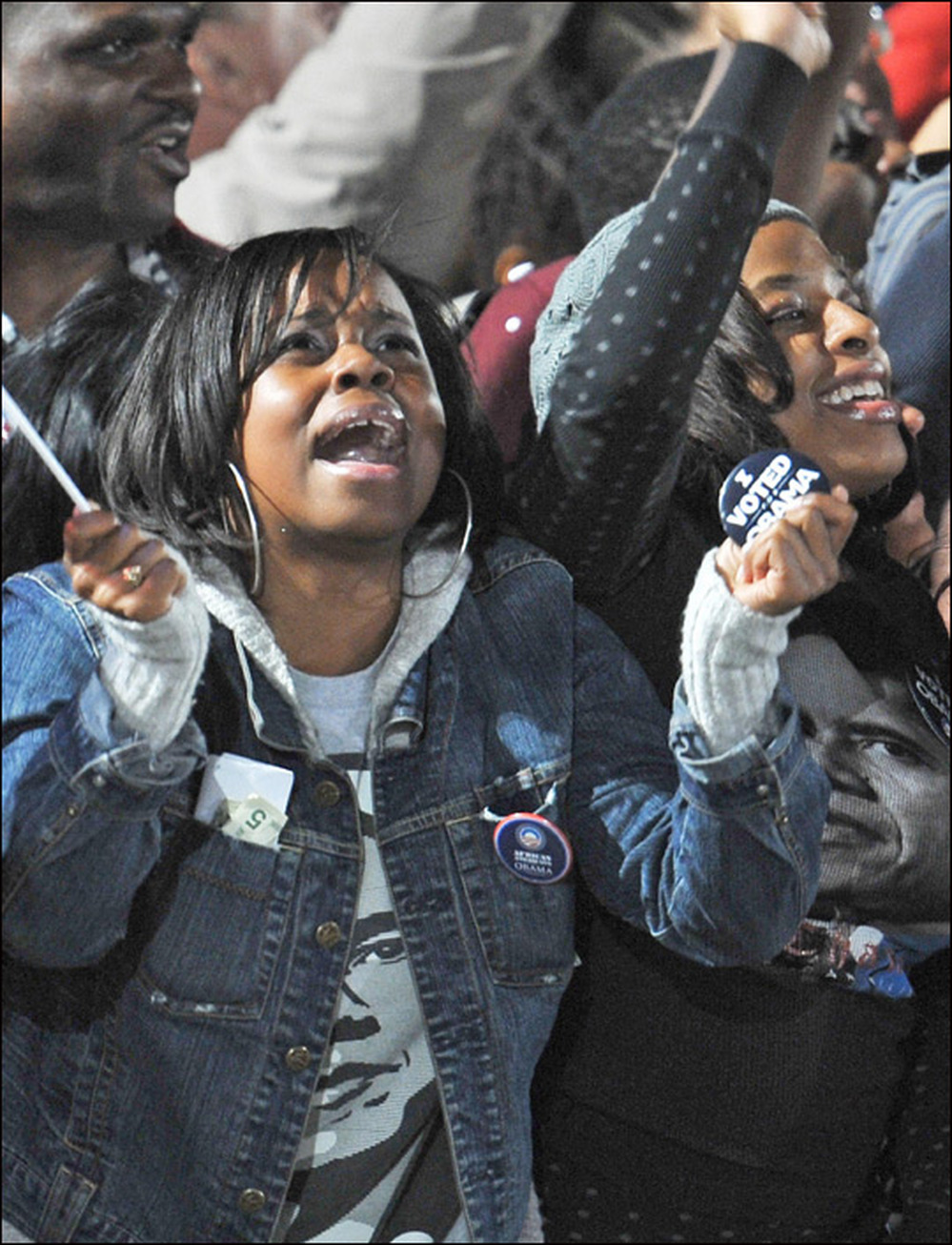 Grant Park supporters