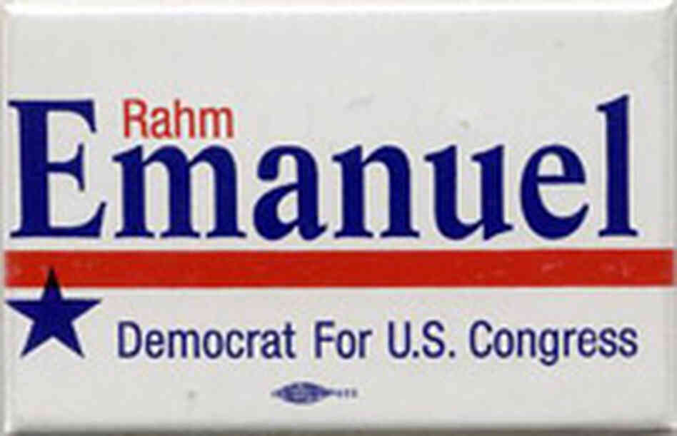 Rahm Emanuel button Rahm Emanuel button