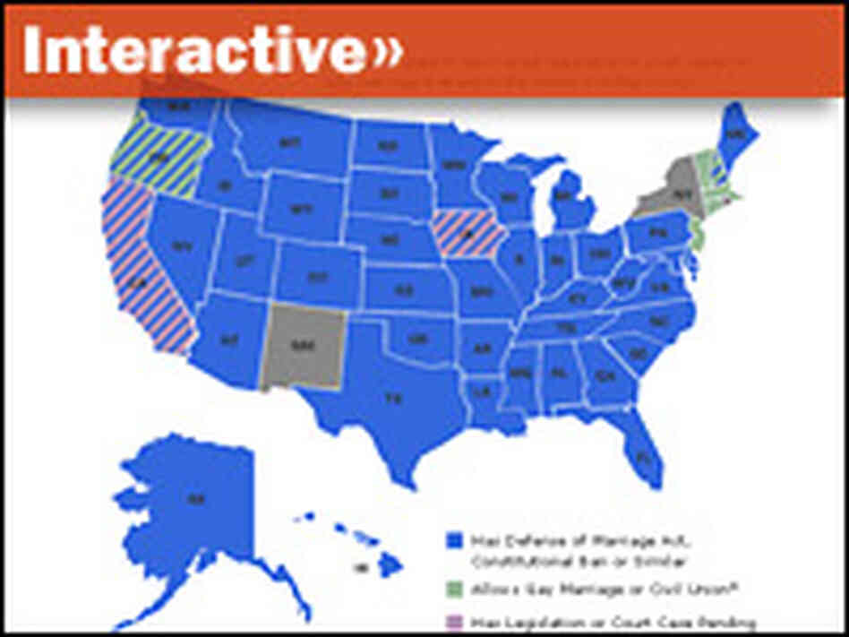 Interactive state map