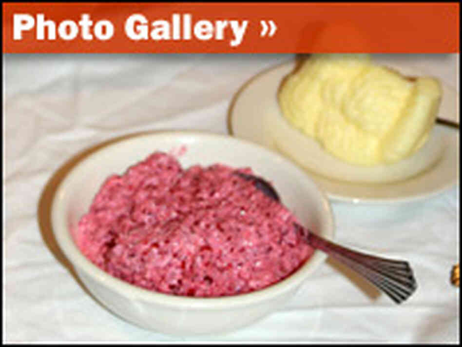 A bowl of Mama Stamberg's Cranberry Relish