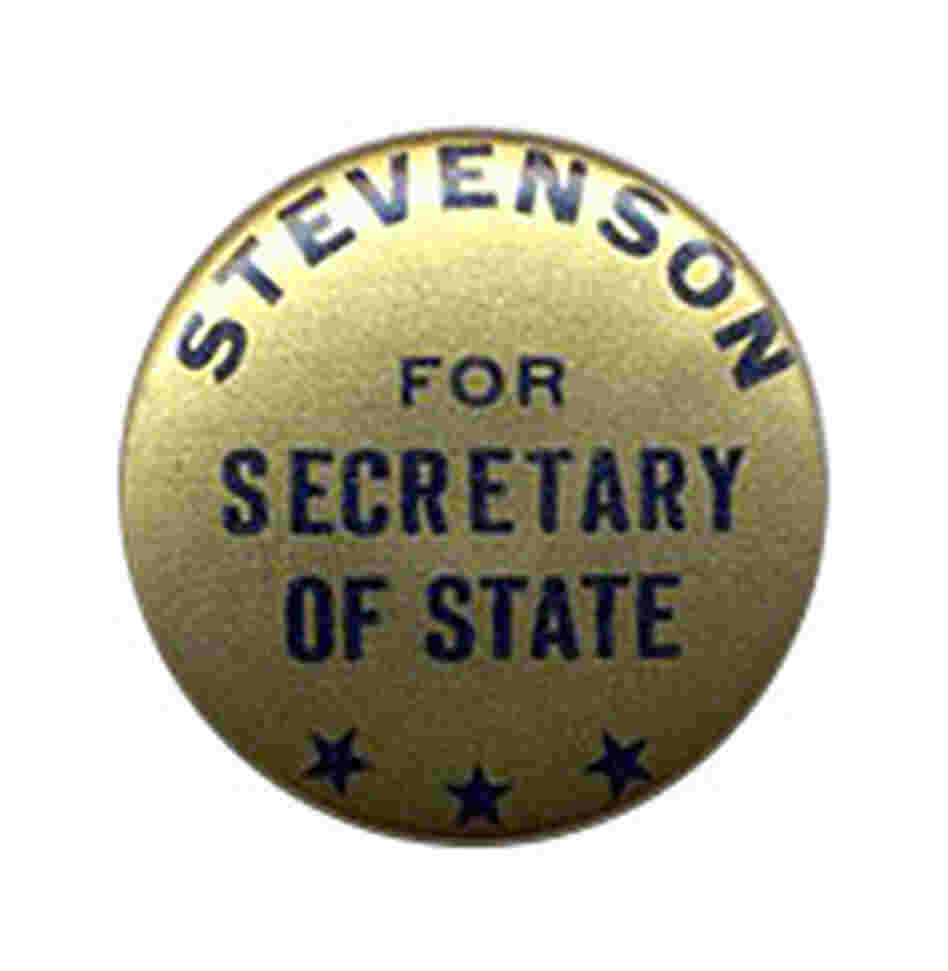 Adlai Stevenson button Adlai Stevenson button
