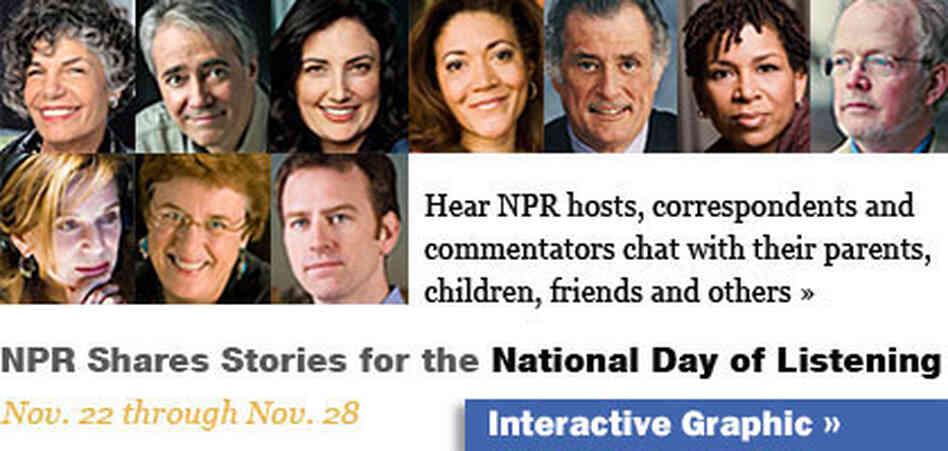 National Day of Listening Interactive National Day of Listening Interactive
