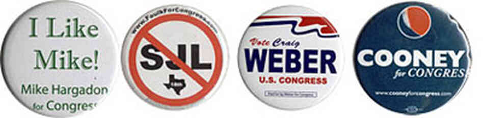 Meet the Challengers buttons Meet the Challengers buttons