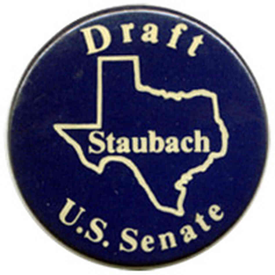 Roger Staubach button Roger Staubach button