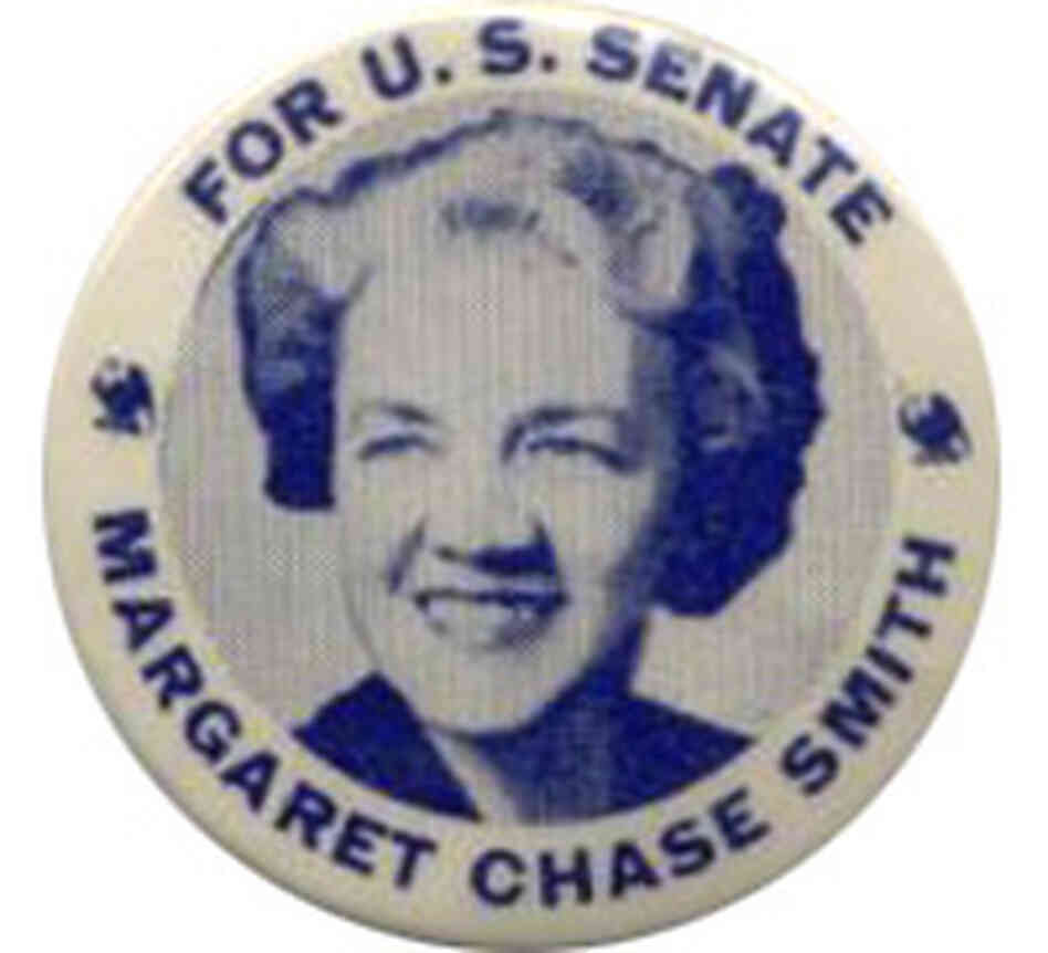 Margaret Chase Smith button Margaret Chase Smith button