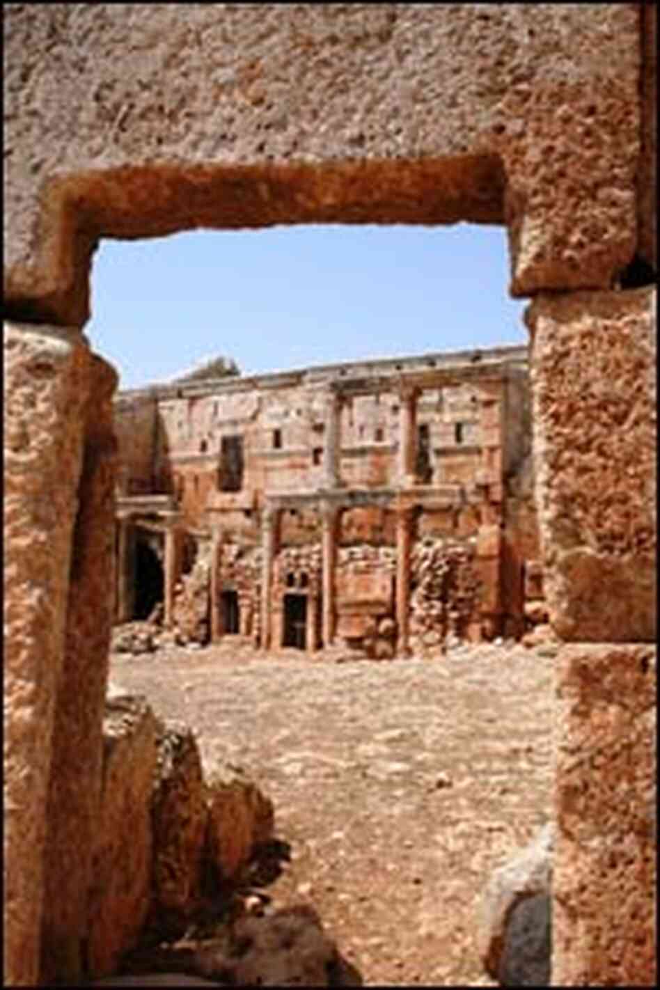 Byzantine ruins at Serjilla Byzantine ruins at Serjilla