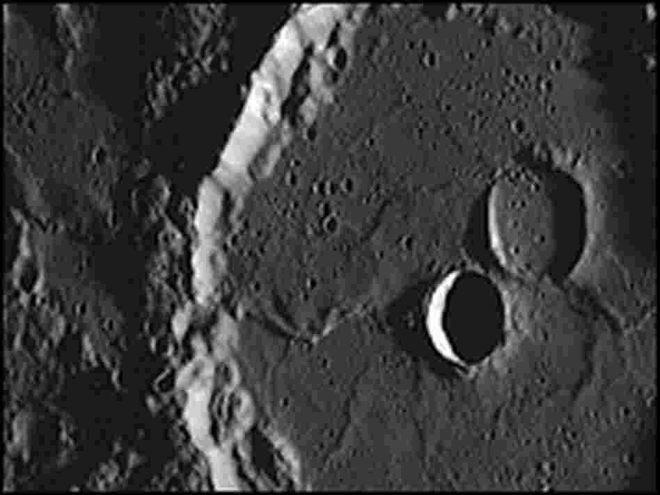 Craters on Mercury