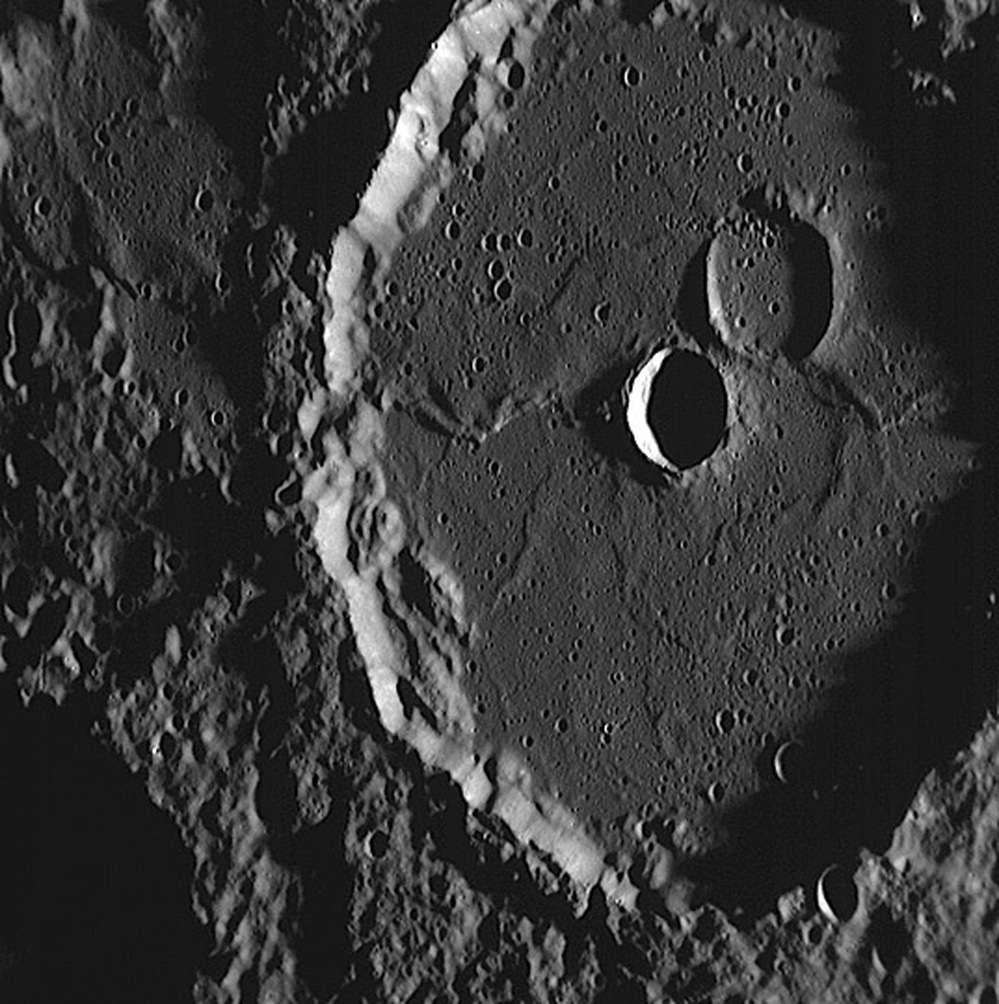Craters on Mercury