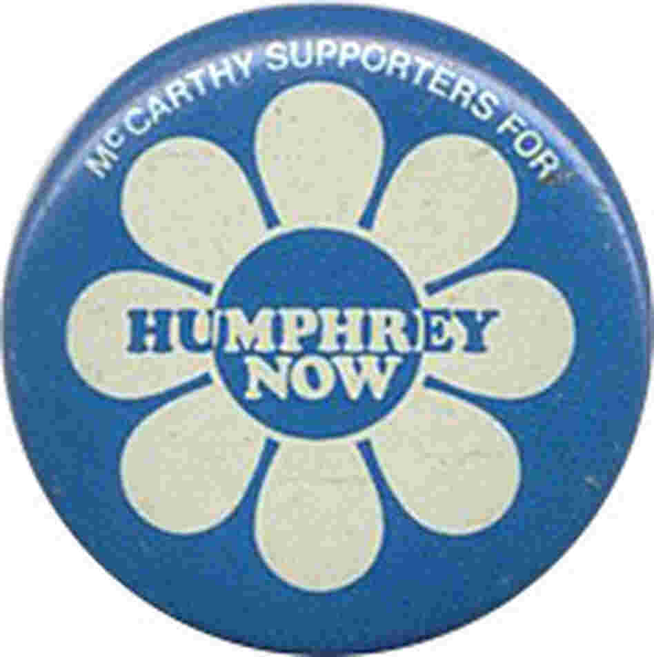 Hubert Humphrey button Hubert Humphrey button