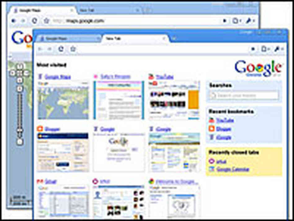 A screenshot of Google Chrome