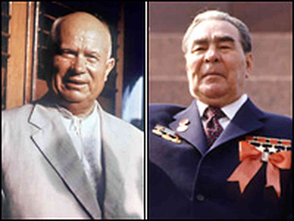 Leonid Brezhnev (right) became general secretary of the Soviet Union's Party Central Committee Leonid Brezhnev (right) became general secretary of the Soviet Union's Party Central Committee