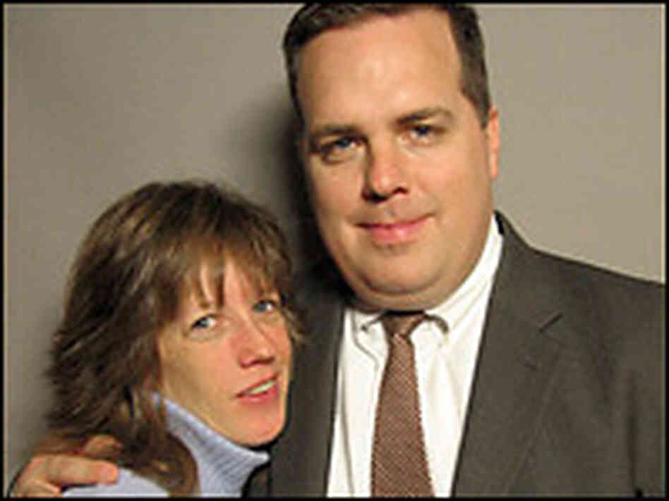 Grete and Keith Meerholz at StoryCorps Grete and Keith Meerholz at StoryCorps