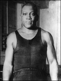 Boxer Jack Johnson