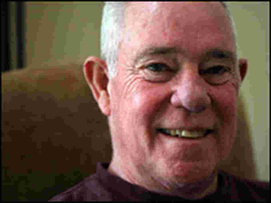 A portrait of retired Navy Captain and marathon runner Howard Stoodley.