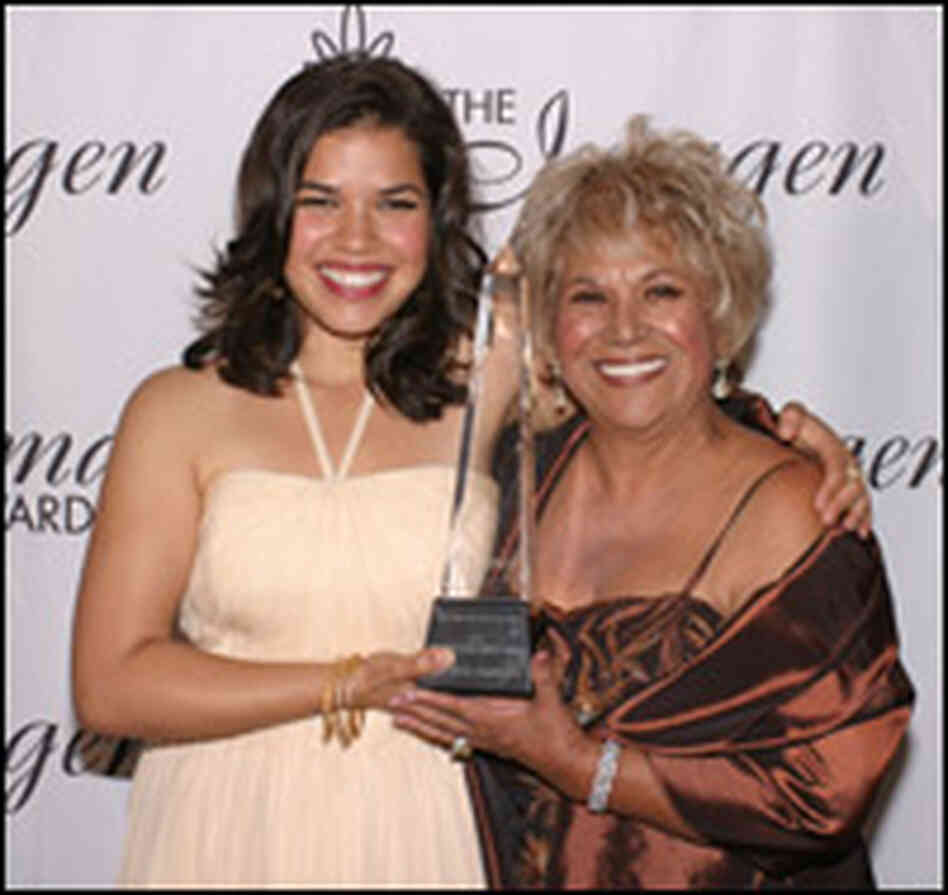Lupe Ontiveros and America Ferrera
