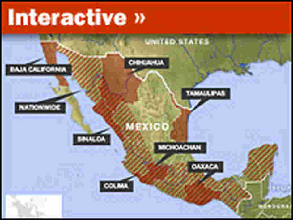 Mexico Drug Cartel Territory