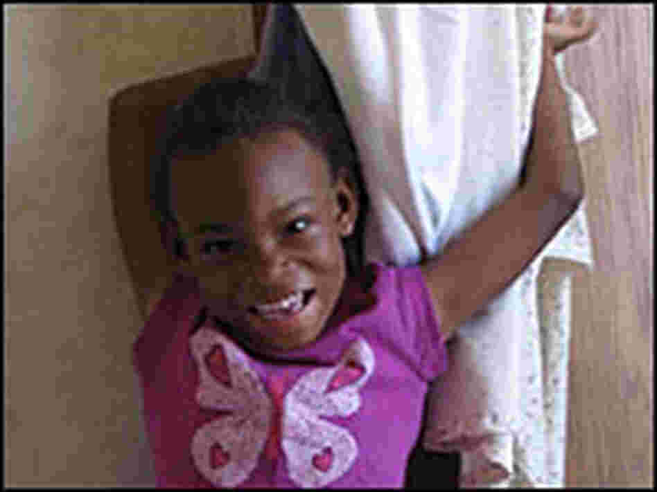 Five-year-old O'leya Williams