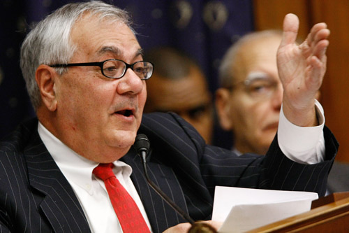House Financial Services Committee Chairman Barney Frank