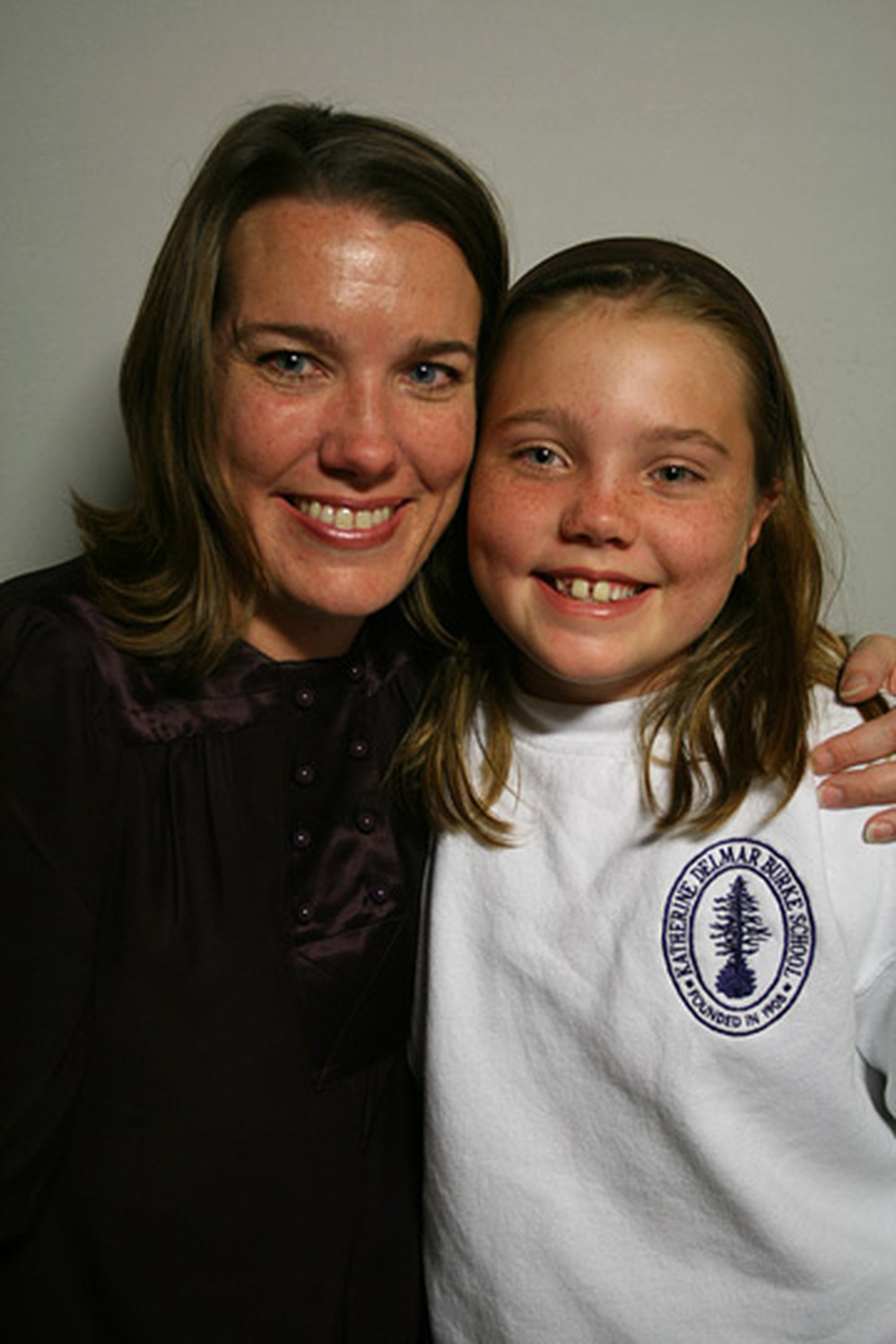 Ida Cortez with her mother, Kim Wargo, at StoryCorps in San Francisco.