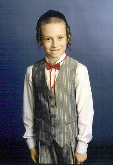 Joel Engelman as a young boy.