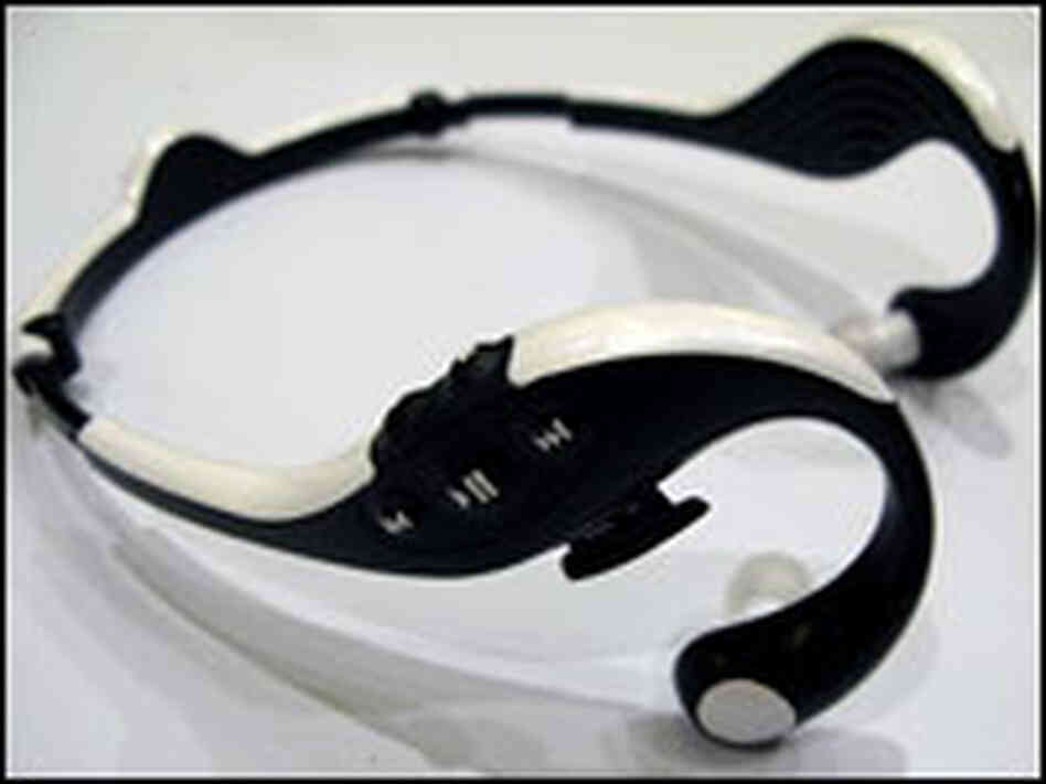 SlotPhones are a cordless headphone with a removable memory card. SlotPhones are a cordless headphone with a removable memory card.