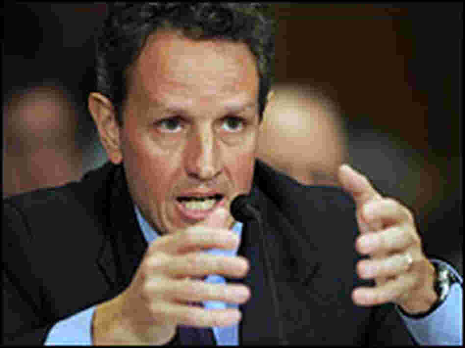 Timothy Geithner testifies Wednesday before the Senate Finance Committee on his nomination.