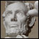 Marble statue of Abraham Lincoln. Credit: Justine Kenin/NPR