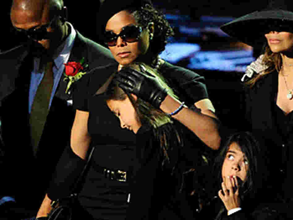 The Jackson family, from left to right: Randy Jackson, Janet Jackson, Paris-Michael Jackson, Prince The Jackson family, from left to right: Randy Jackson, Janet Jackson, Paris-Michael Jackson, Prince