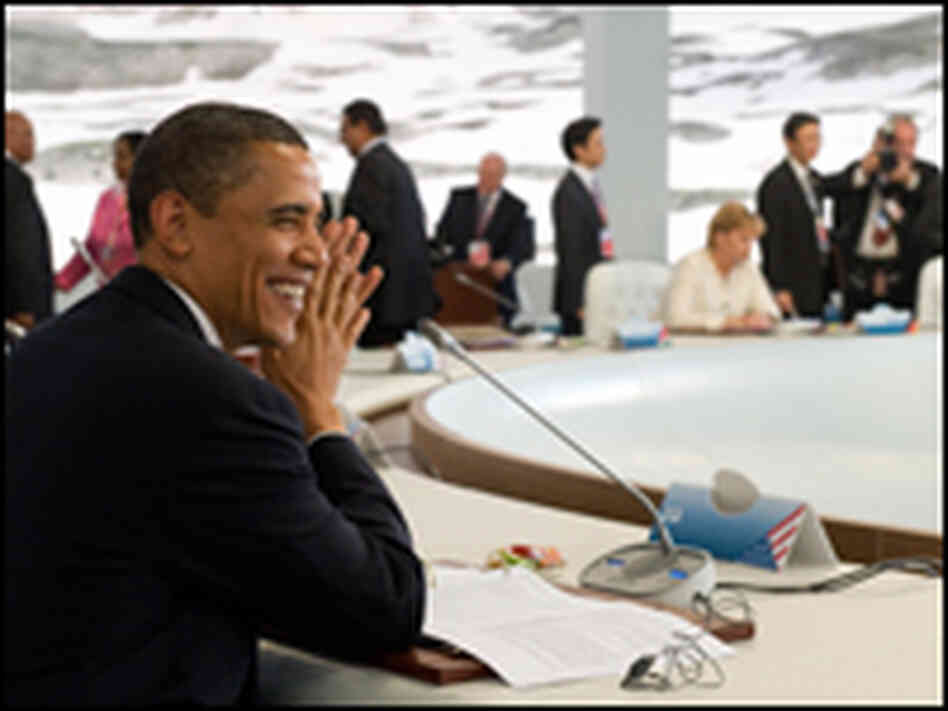 President Obama at the G-8