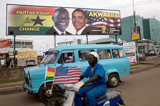 Click Photo To Hear NPR News Report On Obama Visit
