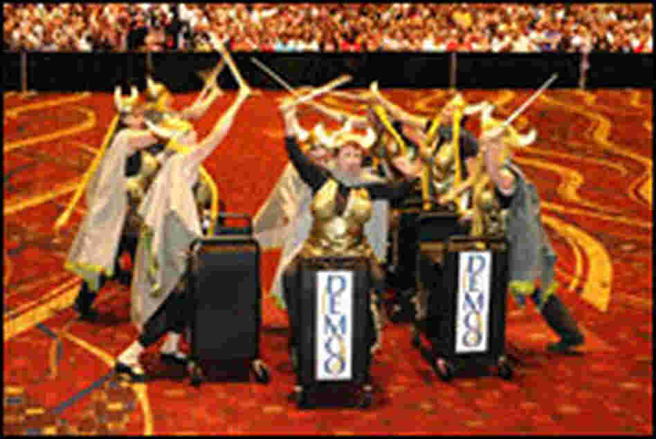 The Valkyries of Oak Park, Ill. were the winners of this year's 'Gold Book Cart.'