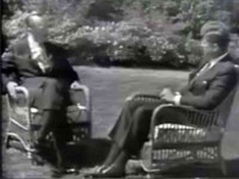 Walter Cronkite interviews President Kennedy about the Vietnam War. Walter Cronkite interviews President Kennedy about the Vietnam War.