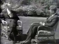 Walter Cronkite interviews President Kennedy about the Vietnam War.