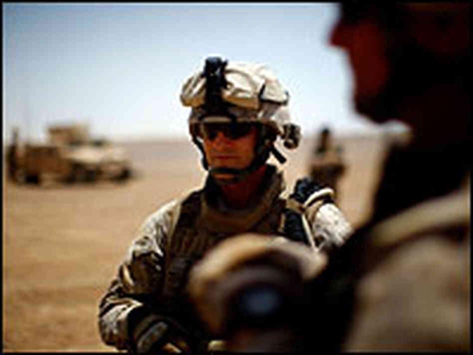 Marine Sgt. Maj. Robert Breeden