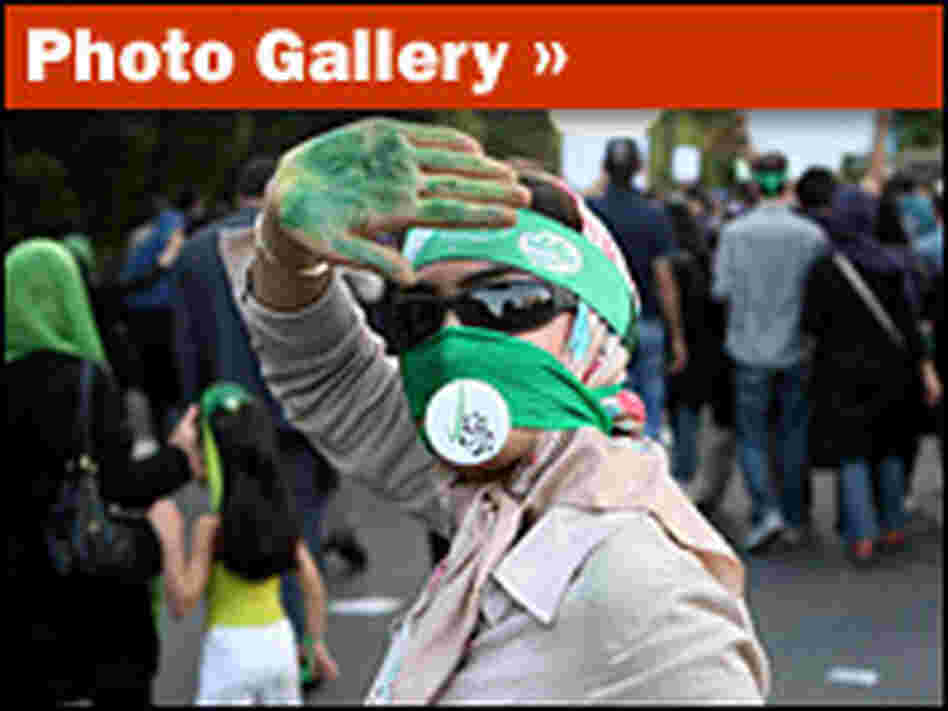Slideshow: Tensions Flare Over Iran Election