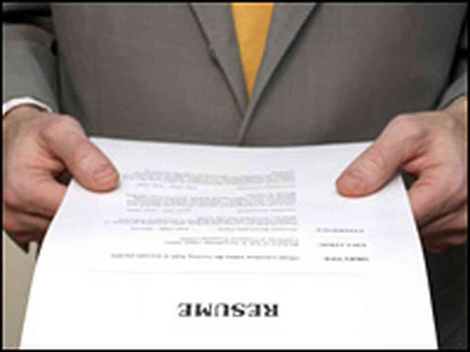 Resumes are so passe. Resumes are so passe.