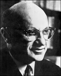 Economist Milton Friedman