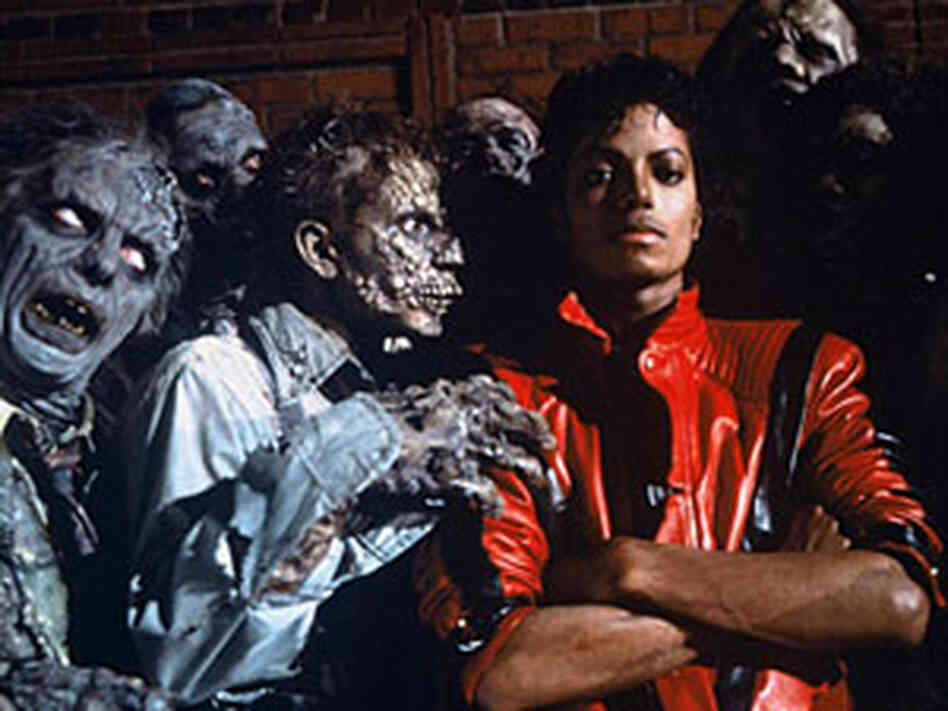 Michael Jackson in the legendary "Thriller" video in 1984. Michael Jackson in the legendary "Thriller" video in 1984.
