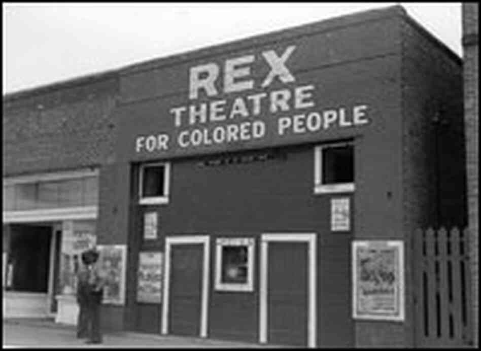 The Rex Theatre For Colored People in Leland, Miss., shown in 1937